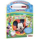 Mickey Mouse Clubhouse - Write-and-Erase Look and Find Wipe Clean Board - Ourkids - OKO