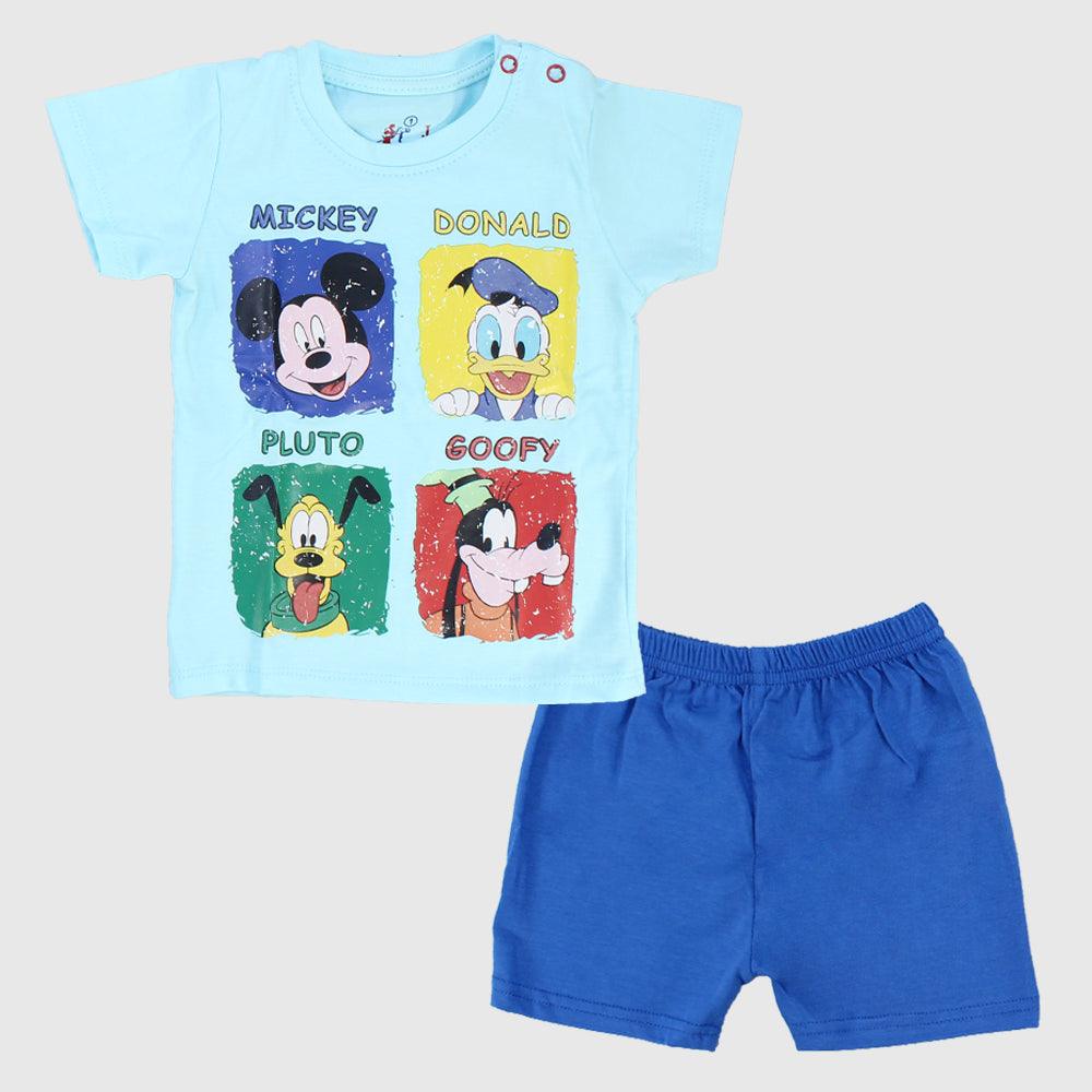 Mickey Mouse Gang Short-Sleeved Pajama - Ourkids - JOKY