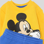 Mickey Mouse Long-Sleeved Fleeced Pajama - Ourkids - Morenella