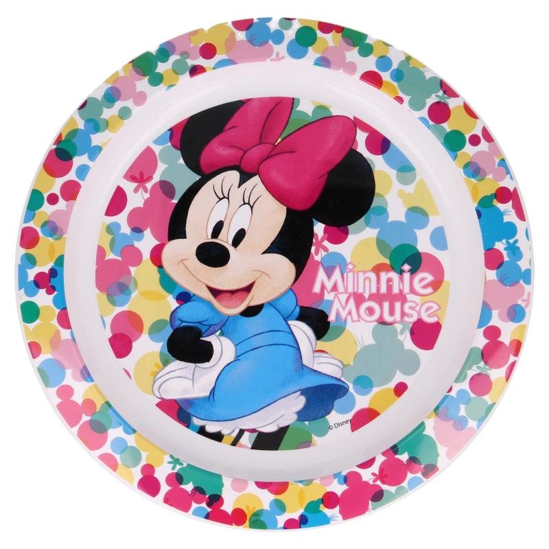 MICRO KIDS MINNIE MOUSE PLATE - Ourkids - Stor