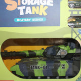 Military Tank Set with 4 carts - Storage Tank - Ourkids - OKO