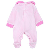 Mini Bow Velvet Baby Footie - Ourkids - Papillion