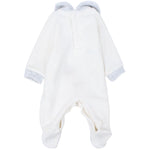 Mini Bow Velvet Baby Footie - Ourkids - Papillion