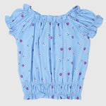 Mini Flowers Sleeveless Blouse - Ourkids - Quokka