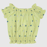 Mini Flowers Sleeveless Blouse - Ourkids - Quokka