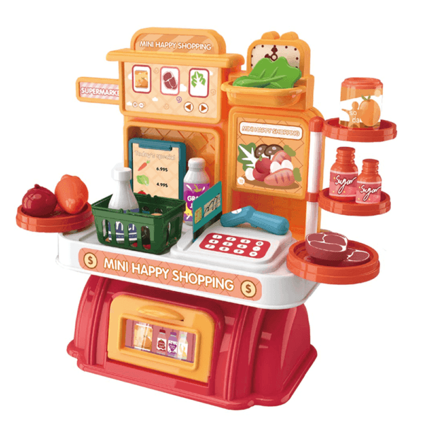 Mini Happy Shopping Supermarket Counter - Ourkids - Bowa