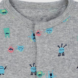 Mini Monsters Short-Sleeved Romper - Ourkids - Carter's