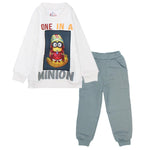 Minions Long-Sleeved Fleeced Pajama - Ourkids - JOKY