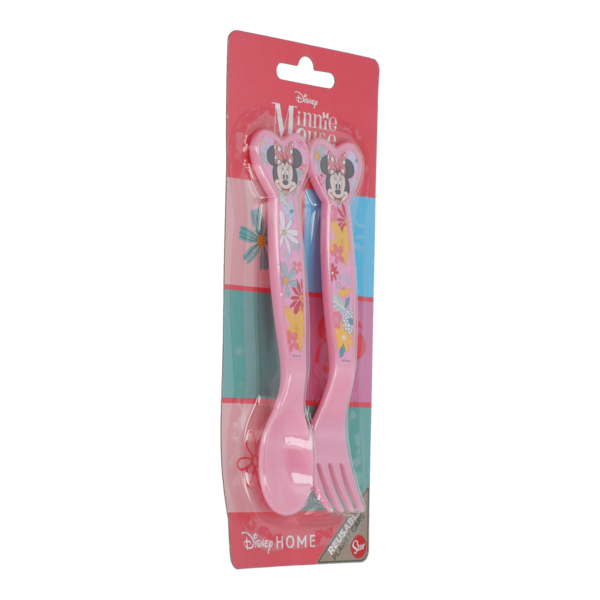 Minnie Mouse Children's Cutlery Spoon Fork Set - Ourkids - Stor