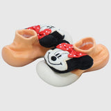 MINNIE MOUSE GRIPPER SLIPPER WINTER THICK COTTON BABY SOCKS - Ourkids - Bella Bambino