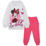 Minnie Mouse Long-Sleeved Fleeced Pajama - Ourkids - JOKY