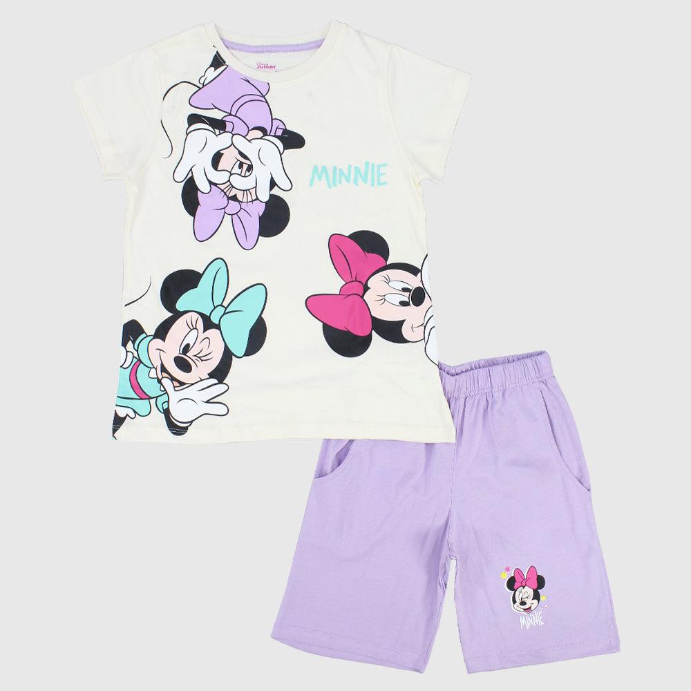 Minnie Mouse Short-Sleeved Pajama - Ourkids - Morenella