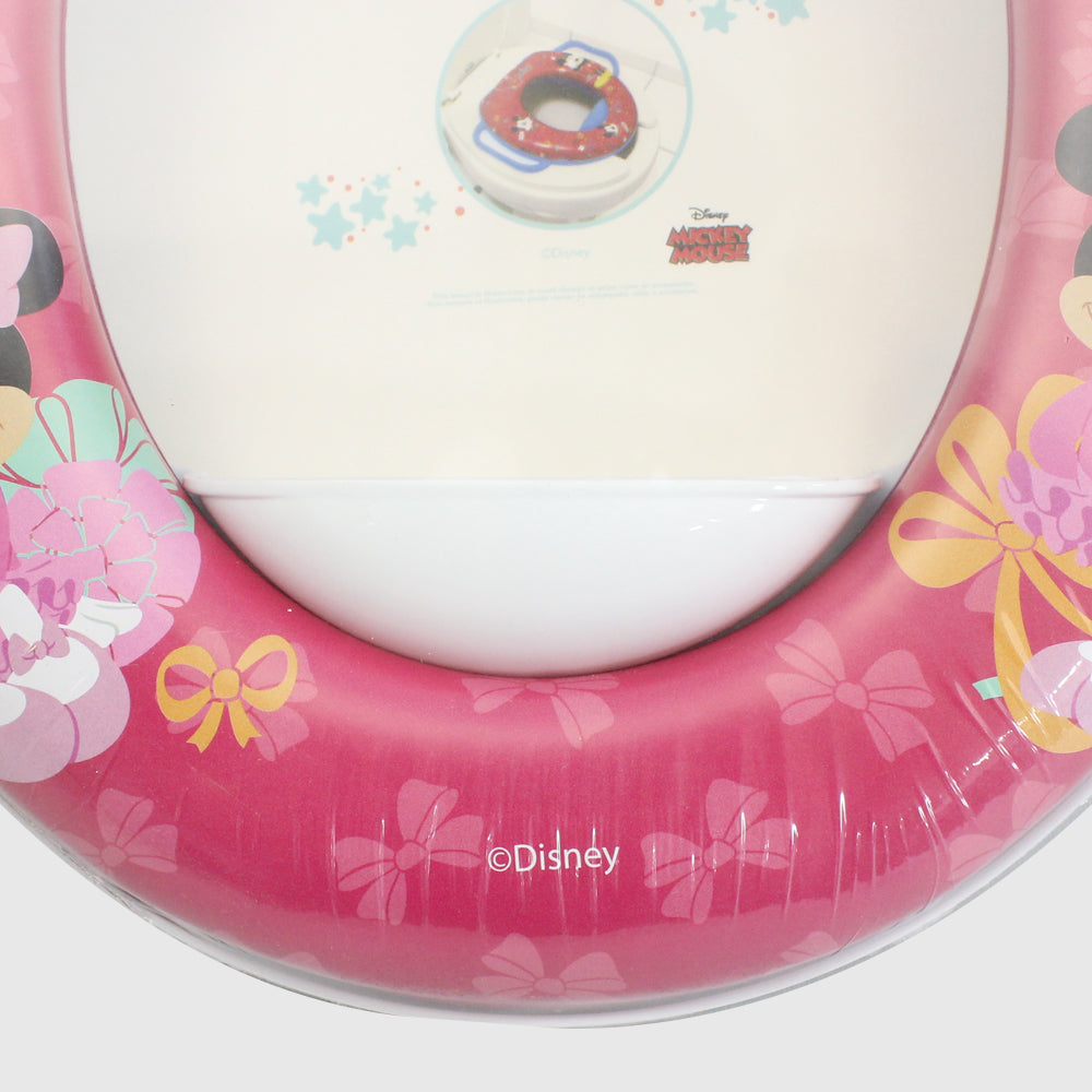 Minnie Mouse Soft Toilet Seat With Handles - Ourkids - OKO