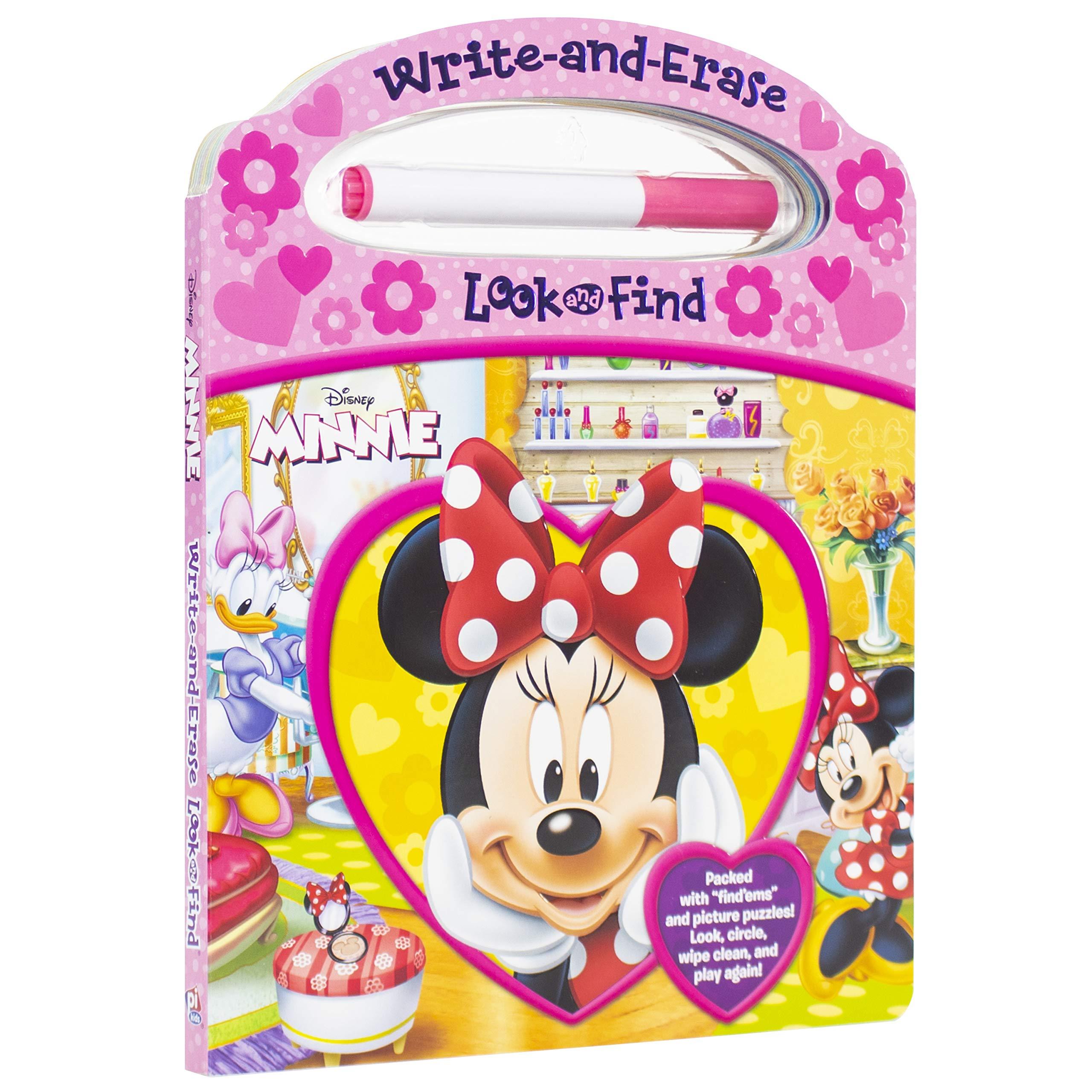 Minnie Mouse - Write-and-Erase Look and Find - Wipe Clean Learning Board - Ourkids - OKO