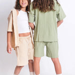 Mint Green 2-Piece Outfit Set - Ourkids - Playmore