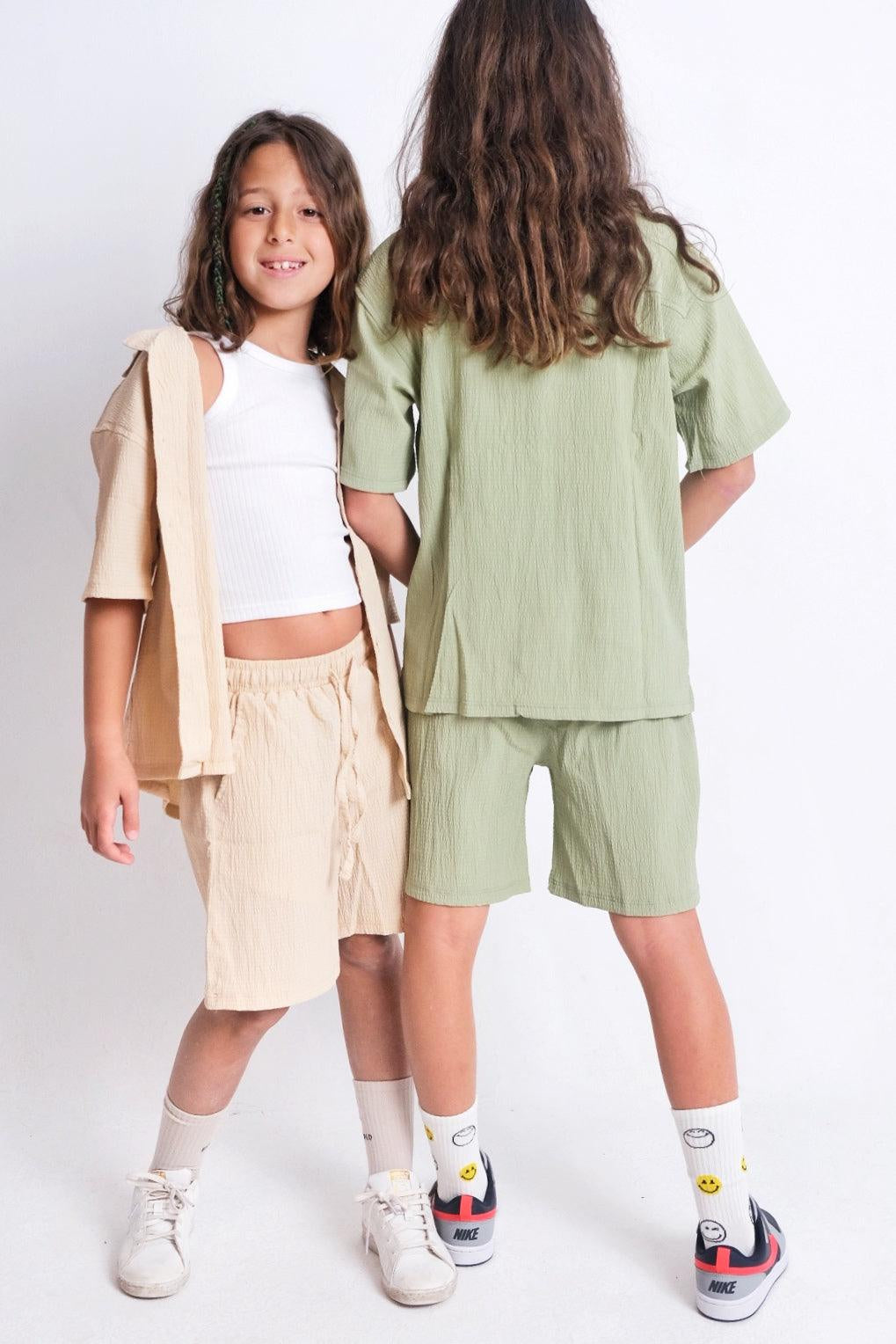 Mint Green 2-Piece Outfit Set - Ourkids - Playmore