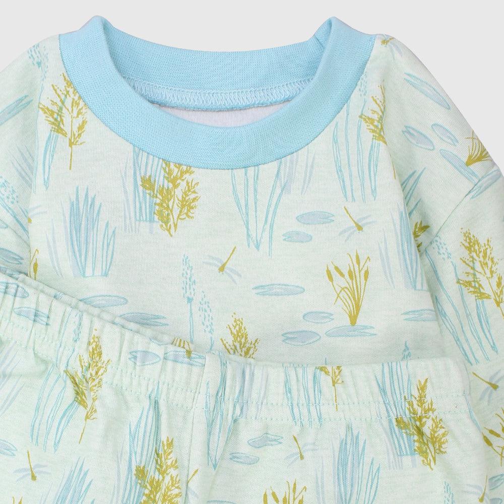 Mint Green Long-Sleeved Pajama - Ourkids - Al Sayad