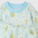 Mint Green Long-Sleeved Pajama - Ourkids - Al Sayad