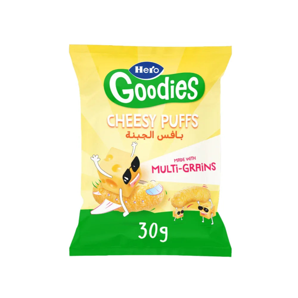 Hero Goodies Cheesy Puffs 30g - Baby Essentials - Hero Baby