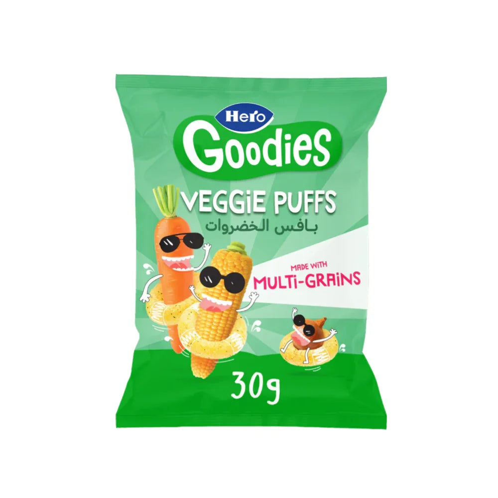 Hero Goodies Veggie Puffs 30g - Baby Essentials - Hero Baby