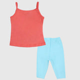 Molly's Sleeveless Pajama - Ourkids - Rosso