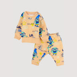 Monster Selfie Long-Sleeved Fleeced Pajama - Ourkids - Al Sayad