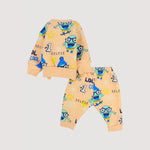 Monster Selfie Long-Sleeved Fleeced Pajama - Ourkids - Al Sayad