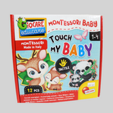 Montessori Baby Touch My Baby 12 Pieces - Ourkids - Lisciani