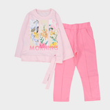 Morning Flowers Long-Sleeved Pajama - Ourkids - Dream