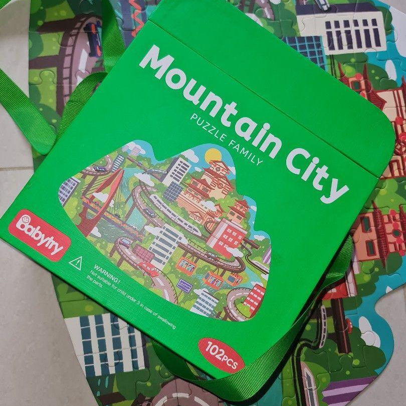 Mountain City Puzzle (102 Pieces) - Ourkids - Hahowa