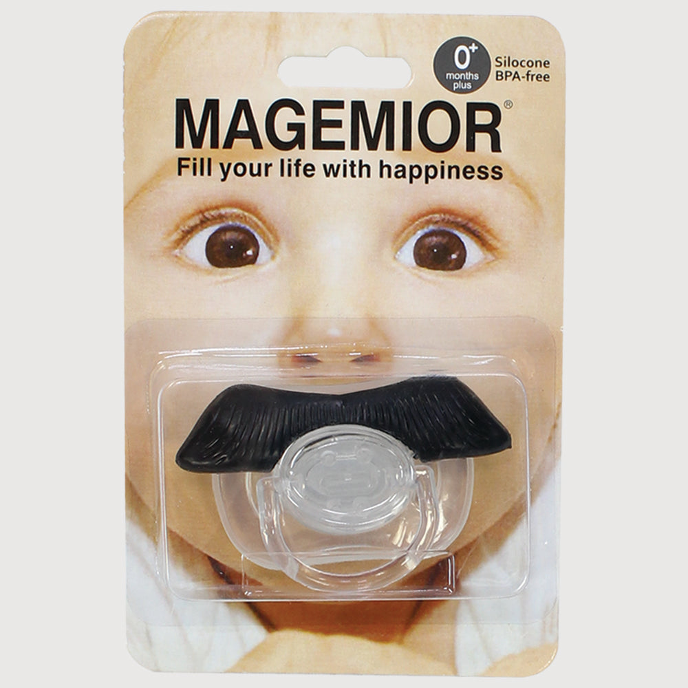 Moustache Shaped Baby Pacifier - Ourkids - Happy Baby