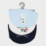 Mr. Rabbit Bib (Pack Of 3) - Ourkids - Cherries