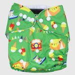 Multicolored Adjustable And Reusable Diaper - Ourkids - Global