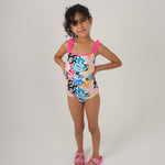 Multicolored Doodles Swim Suit - Ourkids - Playmore