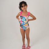 Multicolored Doodles Swim Suit - Ourkids - Playmore