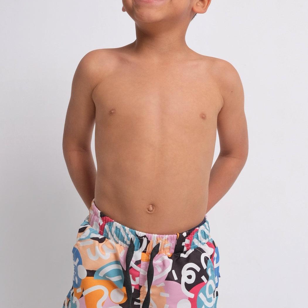 Multicolored Swim Suit - Ourkids - Playmore