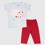 Mushroom Short-Sleeved Pajama - Ourkids - JOKY