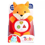 Musical Stuffed Plush Animal Toy with Appease Light and 3 Buttons Melody Smooth Sleeping Music - Ourkids - Baby Sunki