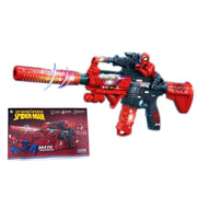 Spider-Man Electric Toy Submachine Gun (Light & Sound)