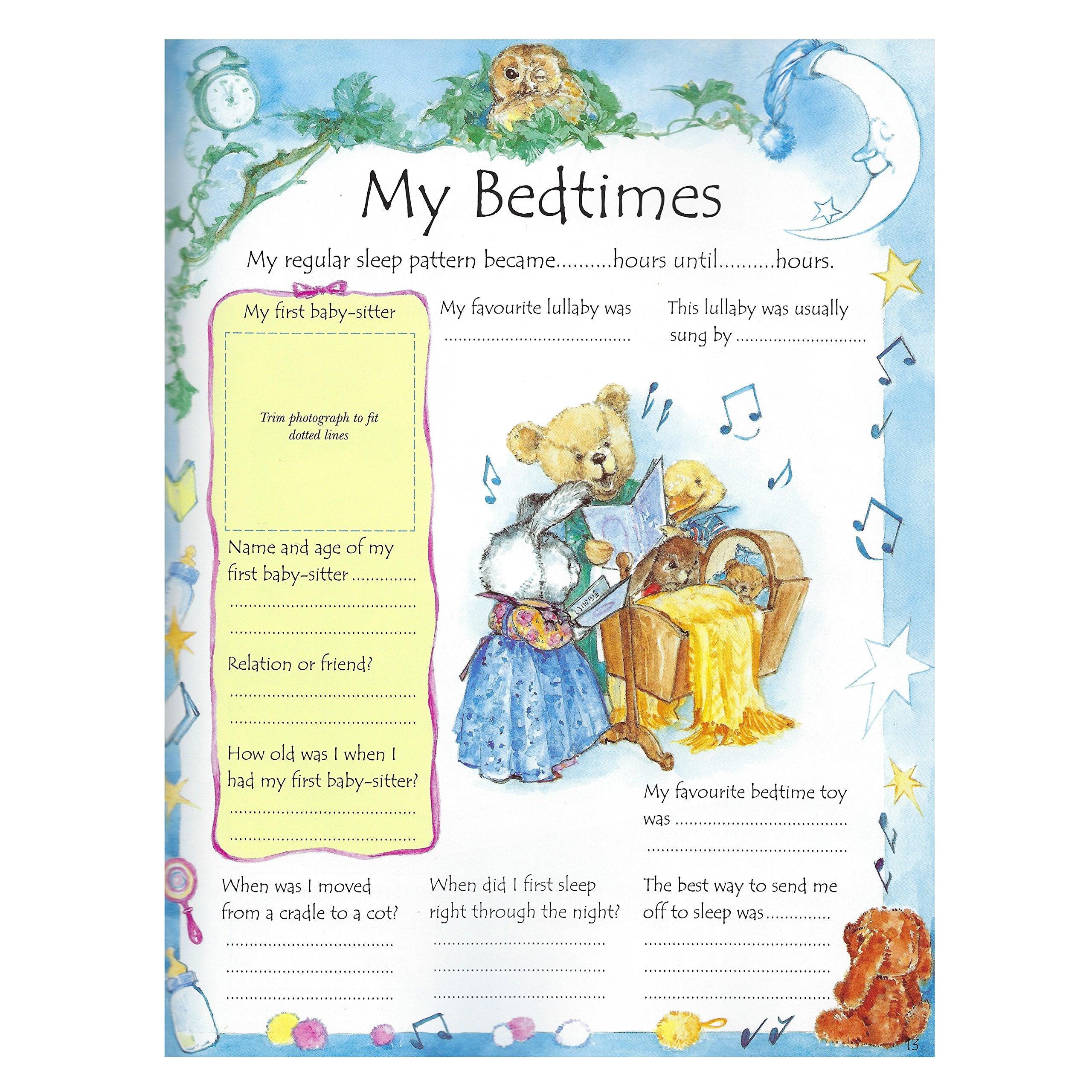 My Baby Book - A First Five Year Diary Baby Record - Ourkids - OKO