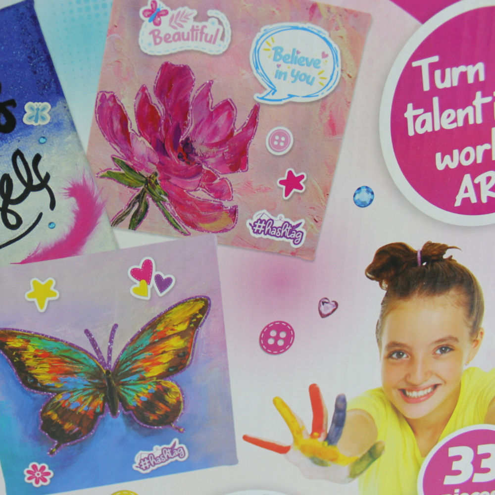 MyCrafts Mini Canvas - Ourkids - Hashtag