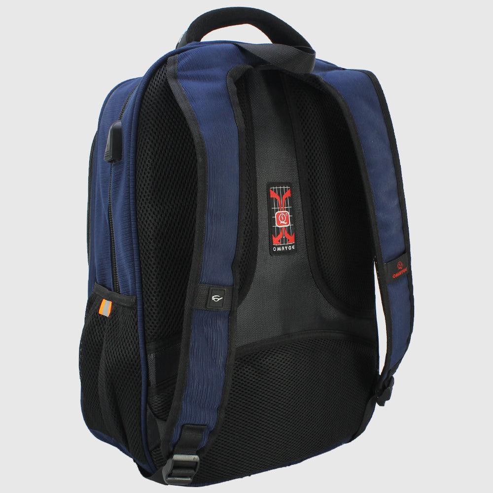 Navy 18 Inches Backpack - Ourkids - Migo