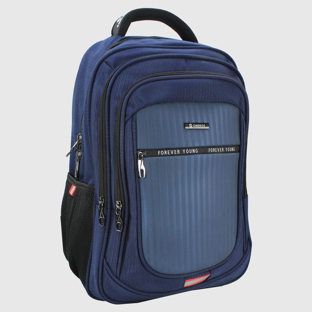 Navy 18 Inches Backpack - Ourkids - Migo