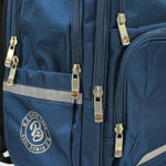 Navy 18 Inches Trolley Backpack + Pencil Case - Ourkids - B.Z.