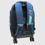 Navy 18 Inches Trolley Backpack + Pencil Case - Ourkids - B.Z.