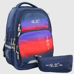 Navy 20 Inches Backpack + Pencil Case - Ourkids - B.Z.