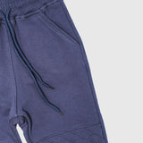 Navy Blue Fleeced Sweatpants - Ourkids - Ourkids