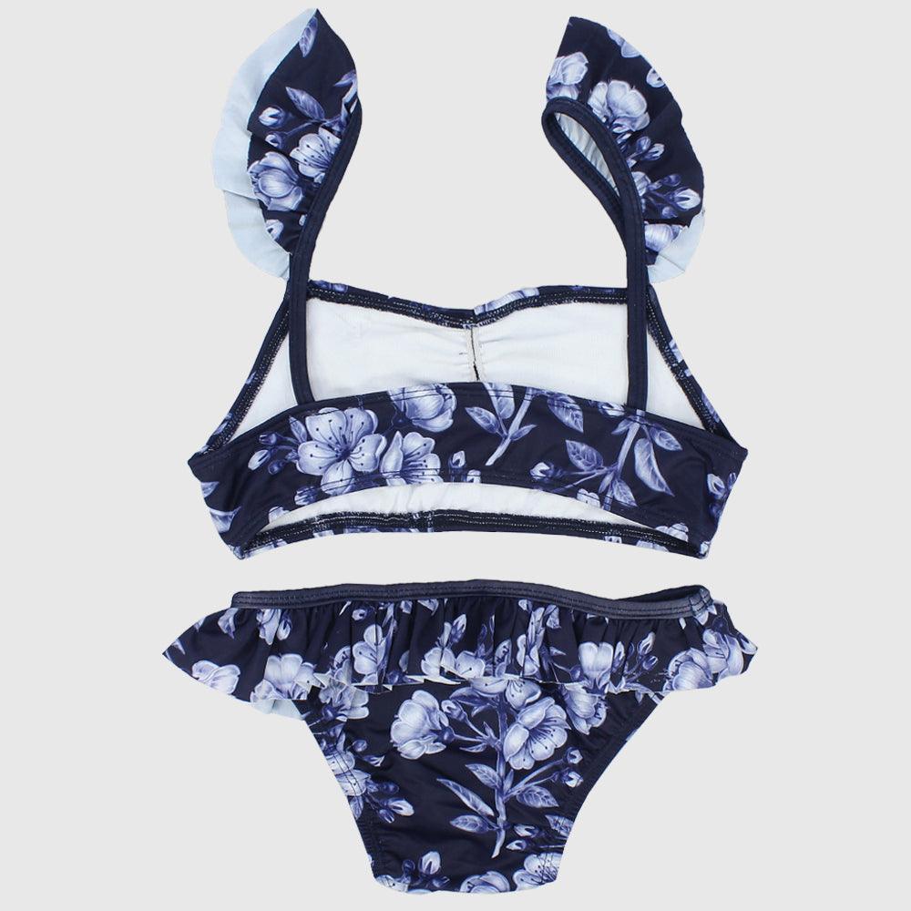 Navy Floral Bikini - Ourkids - Dragonfly