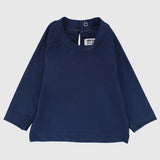 Navy Long-Sleeved Rash Guard - Ourkids - Playmore