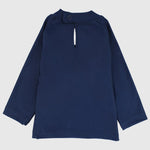 Navy Long-Sleeved Rash Guard - Ourkids - Playmore